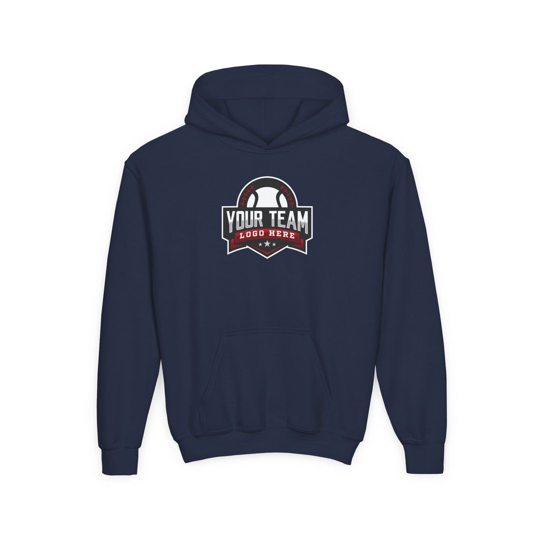 Unisex Youth Basic Hooded Sweatshirt