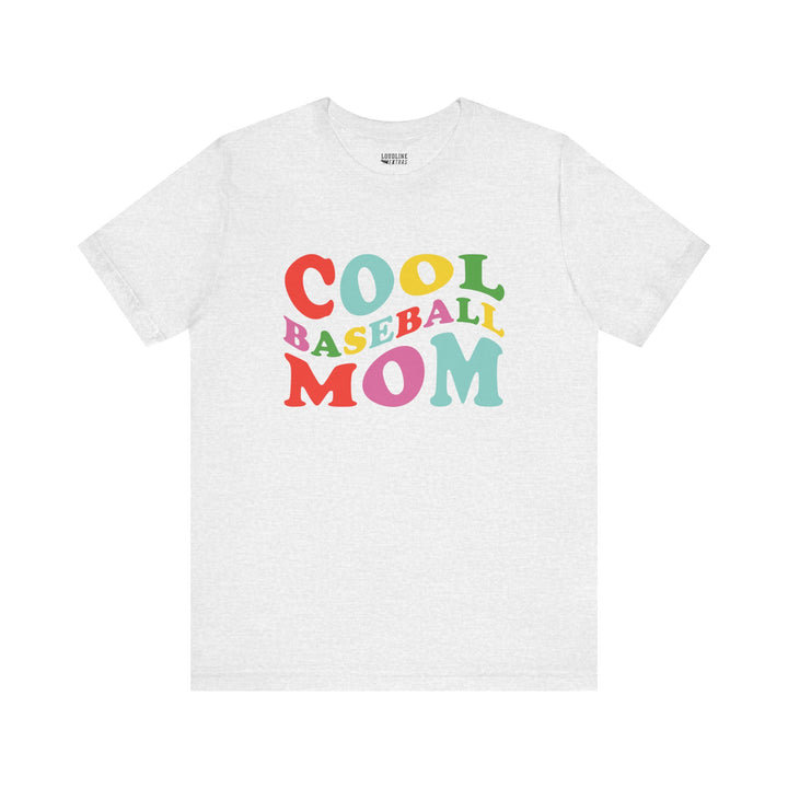 Cool Baseball Mom Unisex Adult T-Shirt