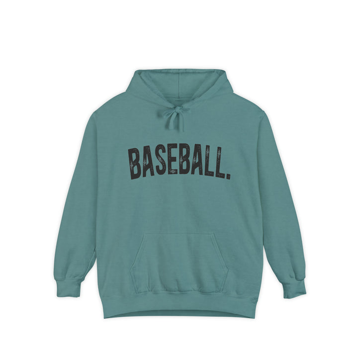 Rustic Design Baseball Unisex Adult Premium Hooded Sweatshirt