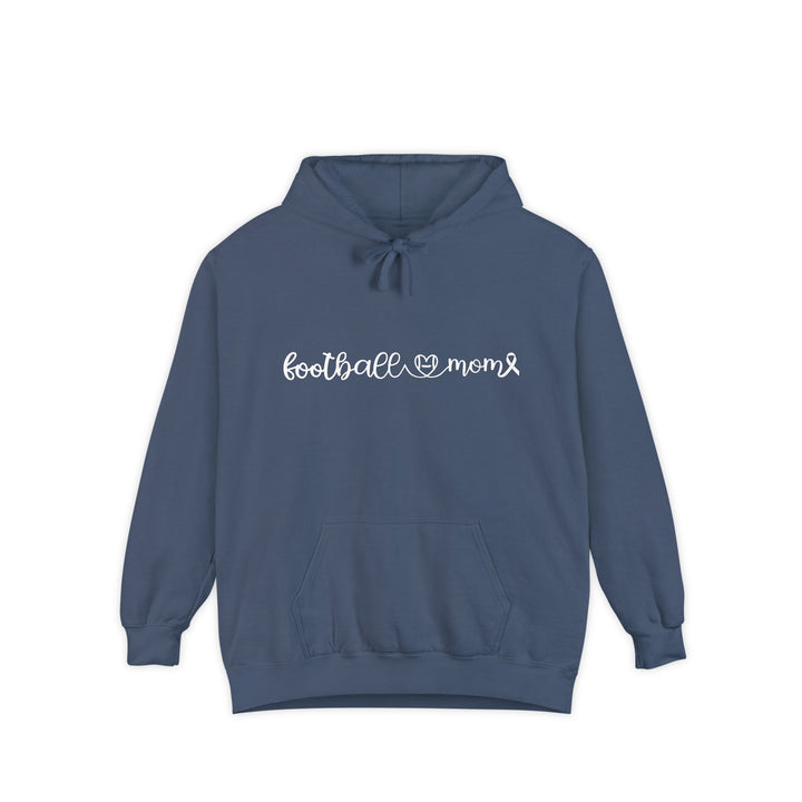 Cancer Collection Pick Your Sport Mom Ribbon &amp; Heart Adult Unisex Premium Hooded Sweatshirt