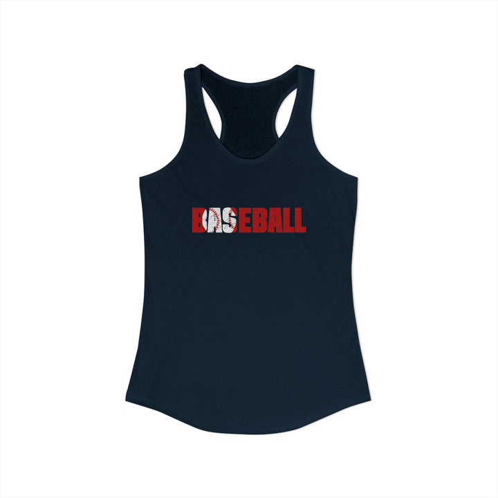 Baseball Unisex Adult Racerback Tank Top