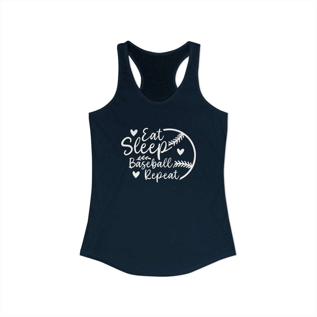 Eat Sleep Baseball Repeat Women&