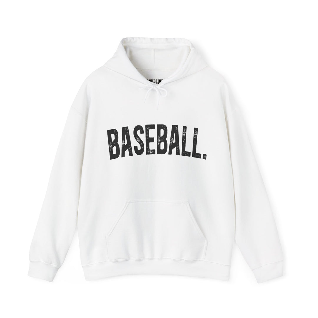 Rustic Design Baseball Unisex Adult Hooded Sweatshirt