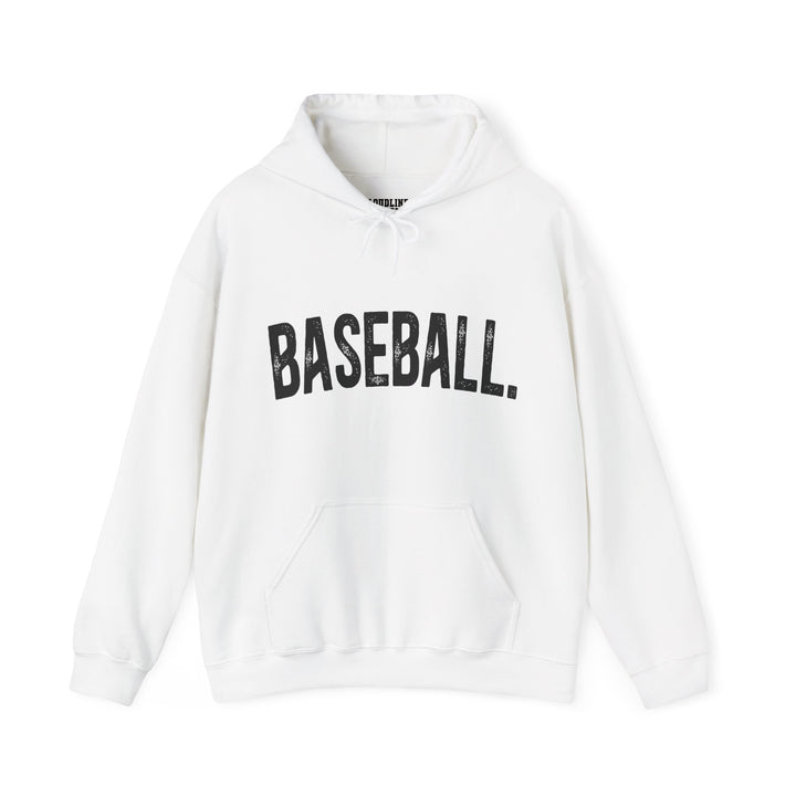 Rustic Design Baseball Unisex Adult Hooded Sweatshirt