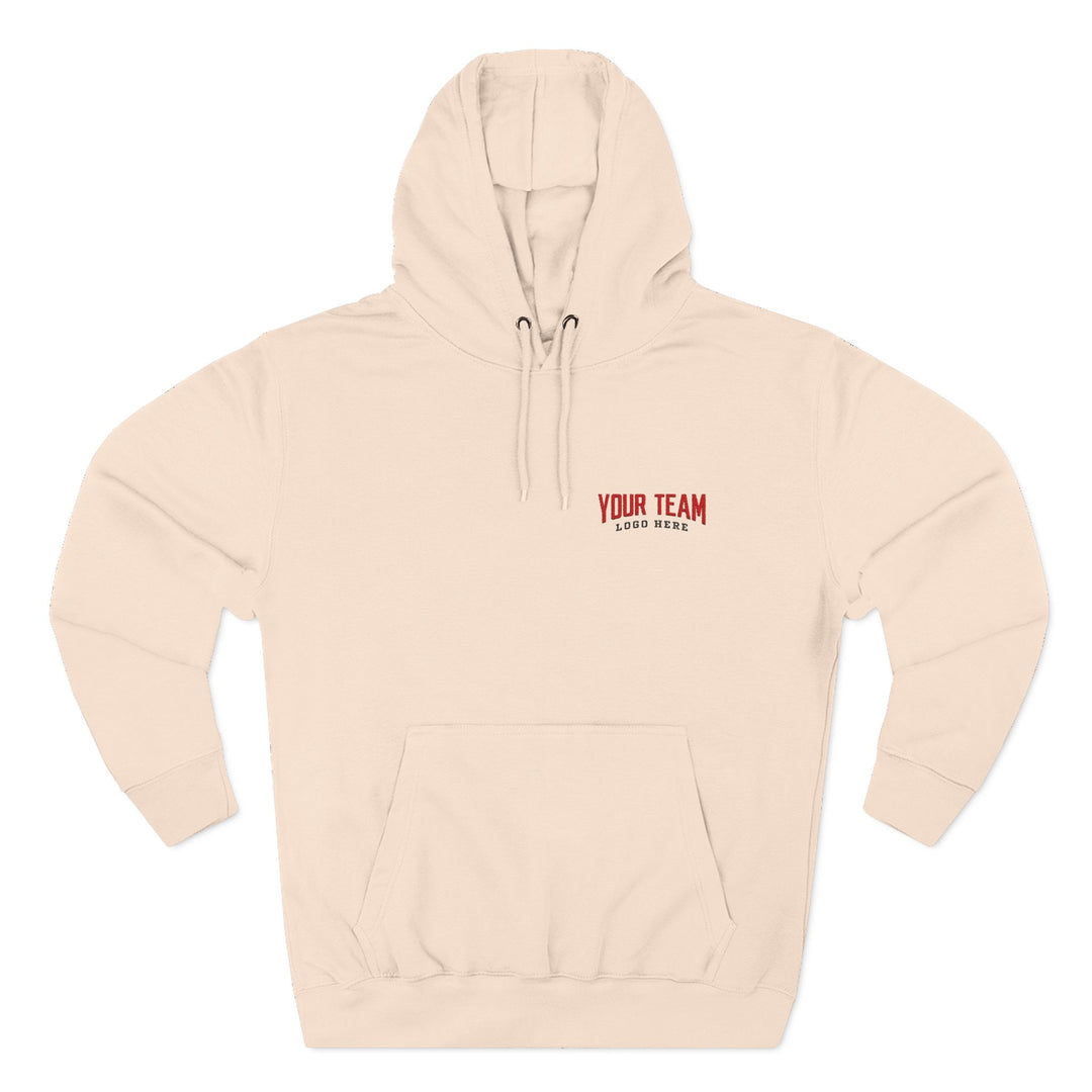 Unisex Adult Fleece Hooded Sweatshirt - Embroidered