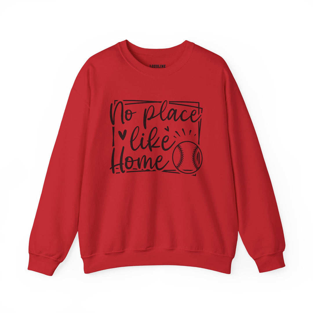 No Place Like Home V1 Baseball Unisex Adult Crewneck Sweatshirt