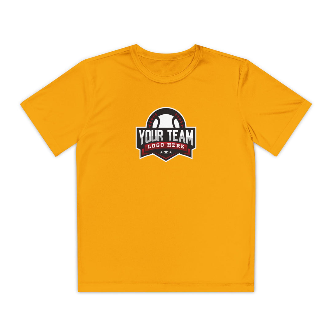 Unisex Youth Moisture Wicking T-Shirt Color Options 1