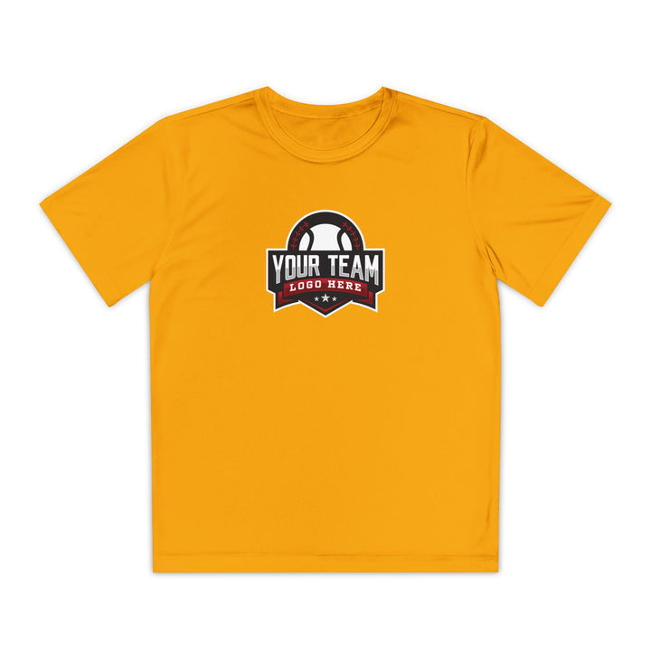 Unisex Youth Moisture Wicking T-Shirt Color Options 1