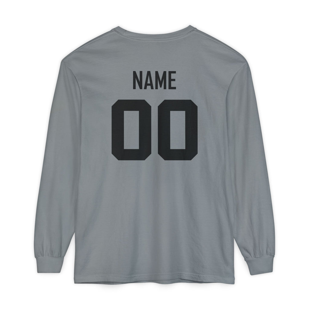 Canton Lions Football &amp; Cheer Unisex Adult Premium Long Sleeve - Big C Design