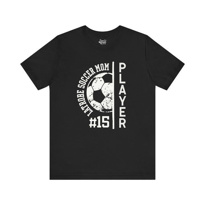 Latrobe Boys Soccer Unisex Adult T-Shirt – Customizable Relative Name