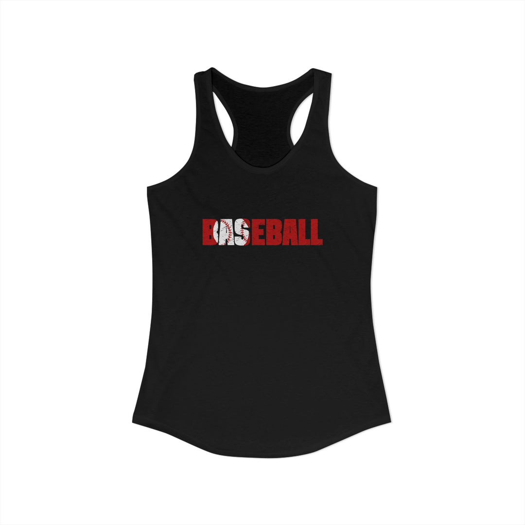 Baseball Unisex Adult Racerback Tank Top