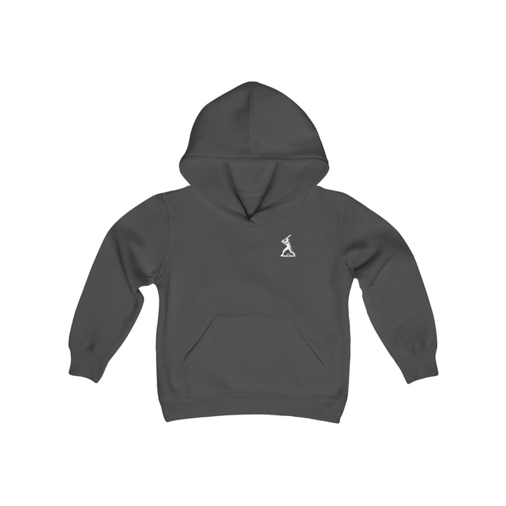 Raised in a Cage Baseball Unisex Youth Hooded Sweatshirt