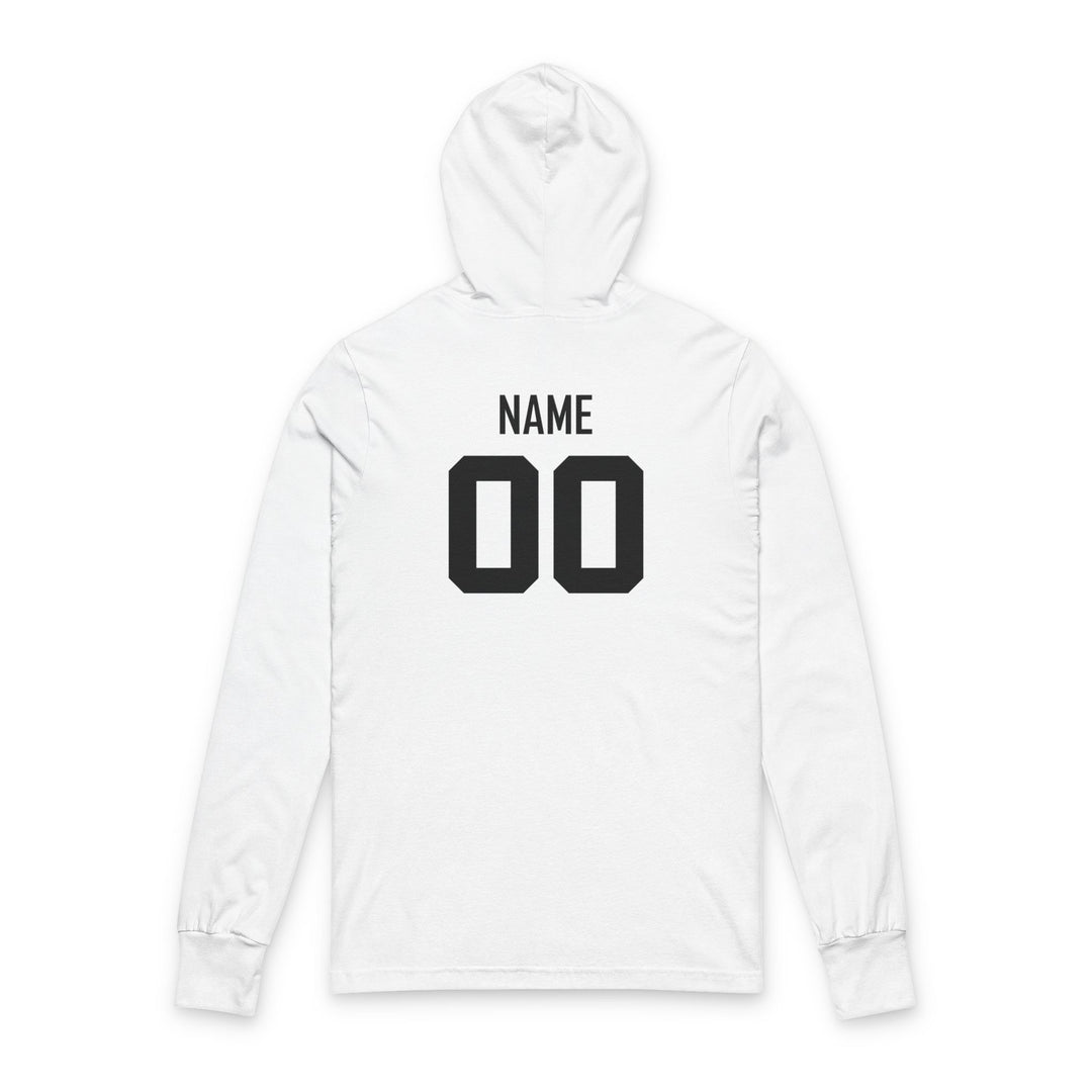Unisex Adult Hooded Long Sleeve Shirt