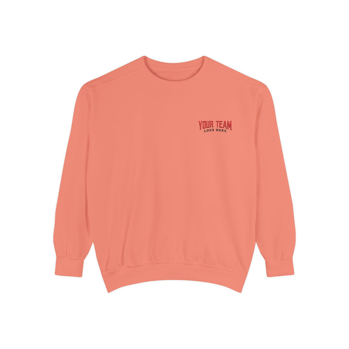 Unisex Adult Comfort Colors Crewneck Sweatshirt - Embroidered