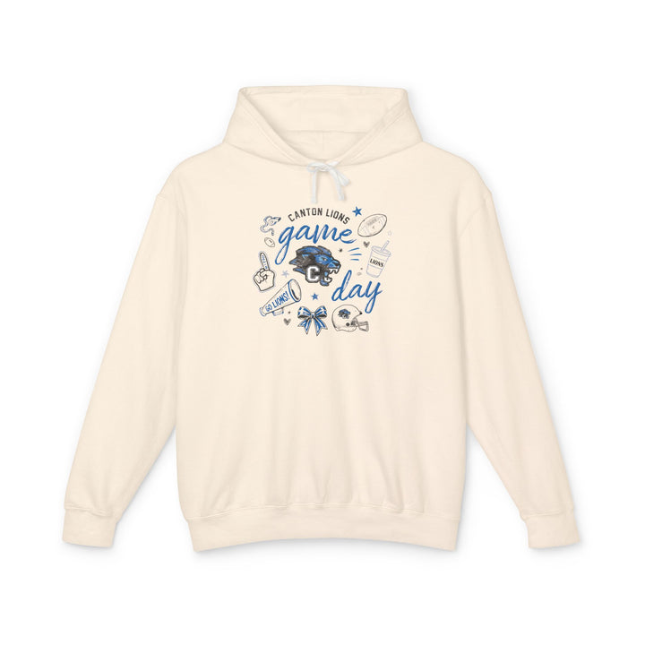 Canton Lions Football &amp; Cheer Unisex Adult Premium Hoodie Sweatshirt - Game Day Design