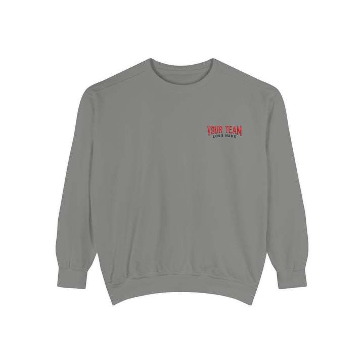 Unisex Adult Comfort Colors Crewneck Sweatshirt - Embroidered