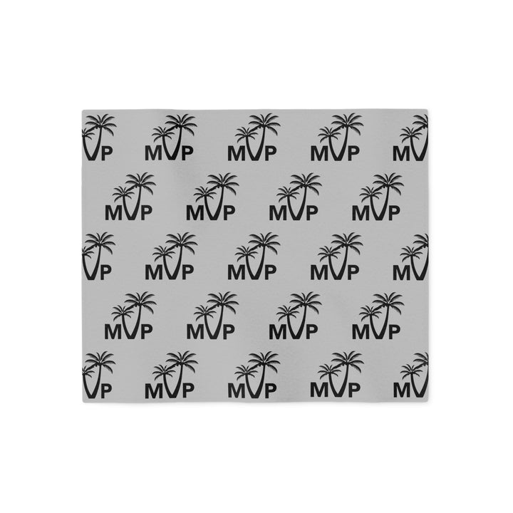 MVP Sweatshirt Blanket - Logo Pattern