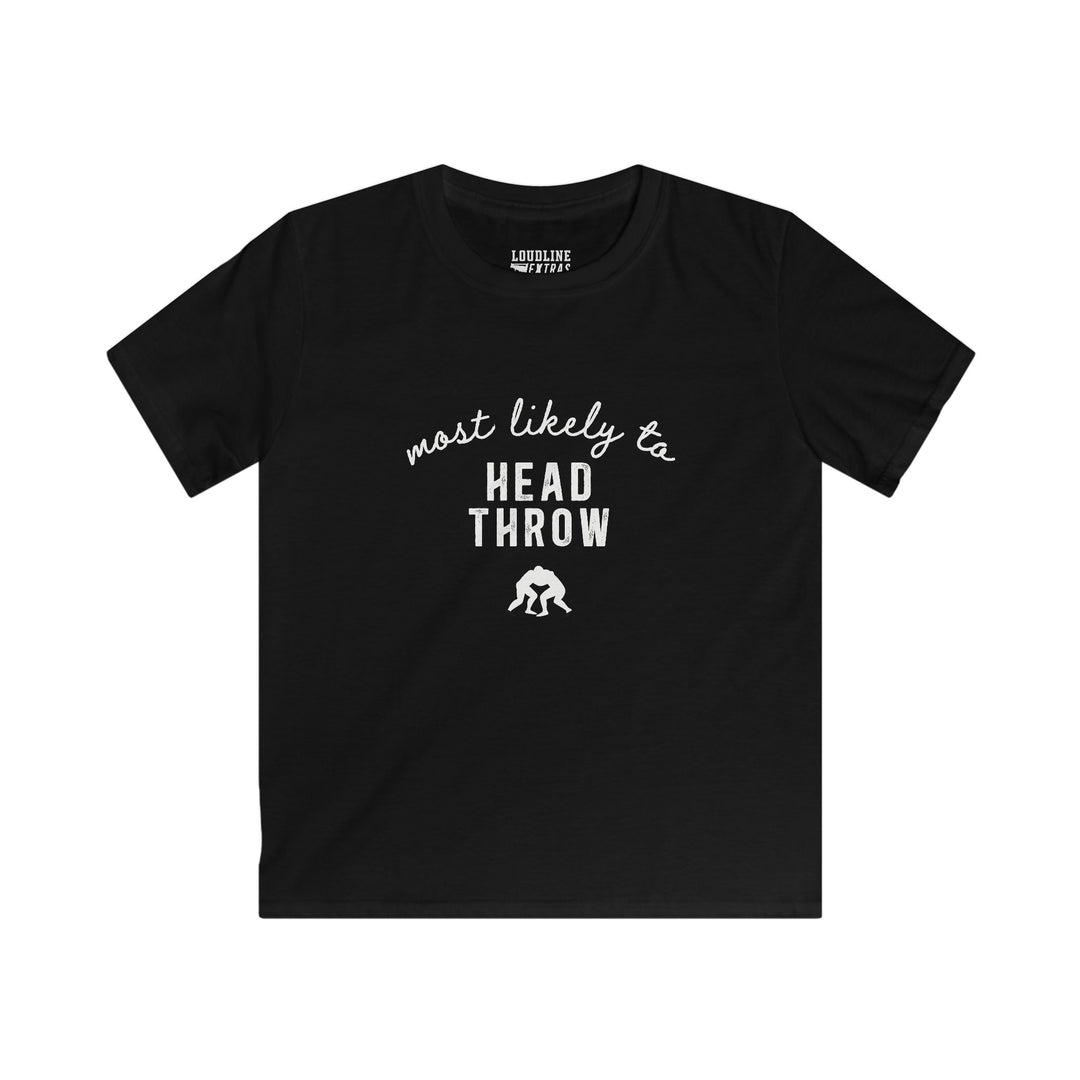 Most Likely To Wrestling Youth Unisex T-Shirt