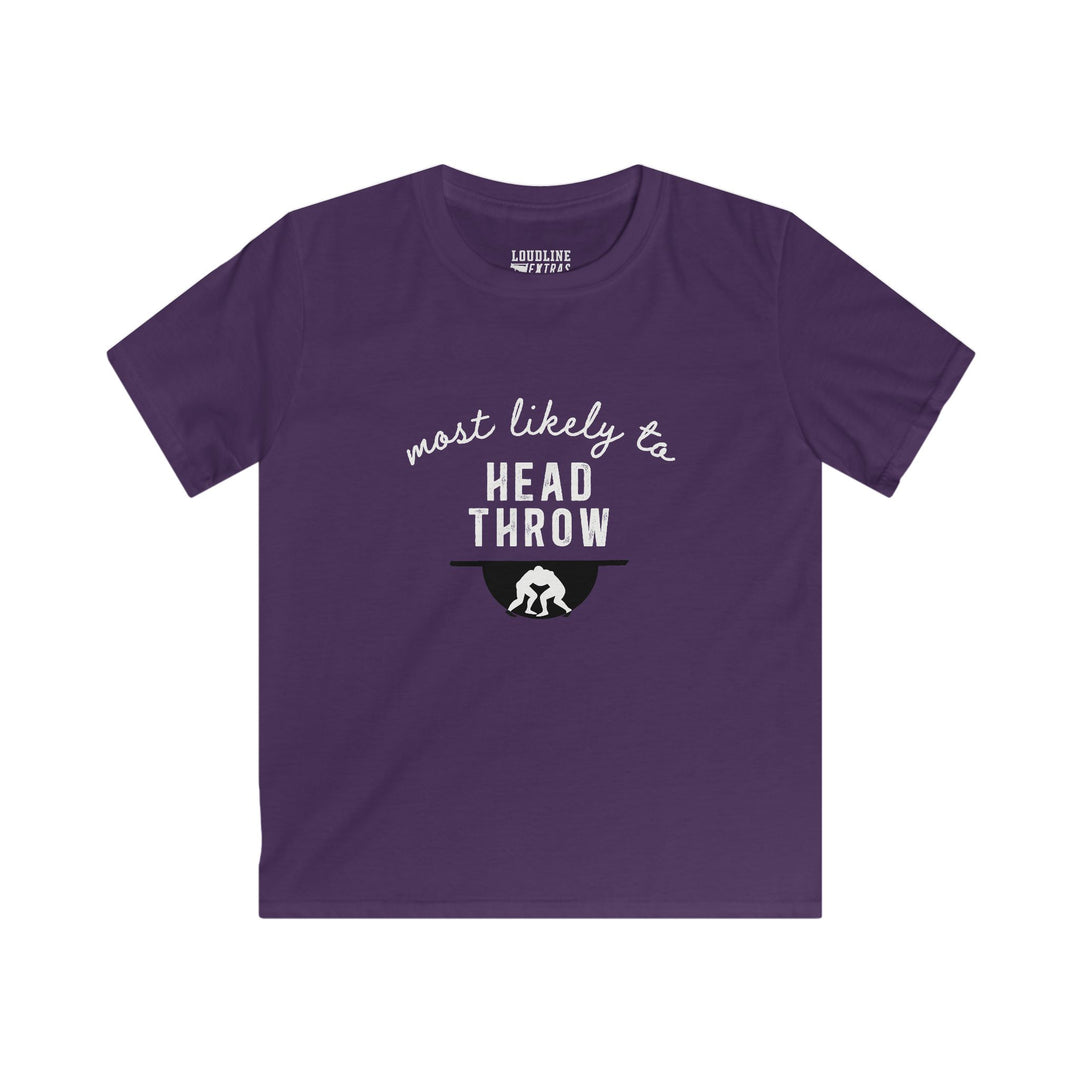 Most Likely To Wrestling Youth Unisex T-Shirt