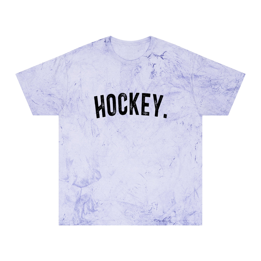 Rustic Design Hockey Adult Unisex Colorblast T-Shirt