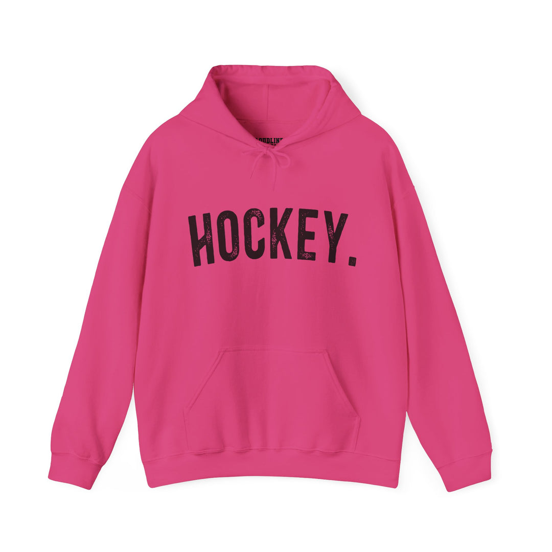 Rustic Design Hockey Unisex Adult Hooded Sweatshirt
