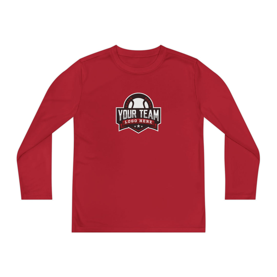 Unisex Youth Long Sleeve Moisture Wicking Shirt