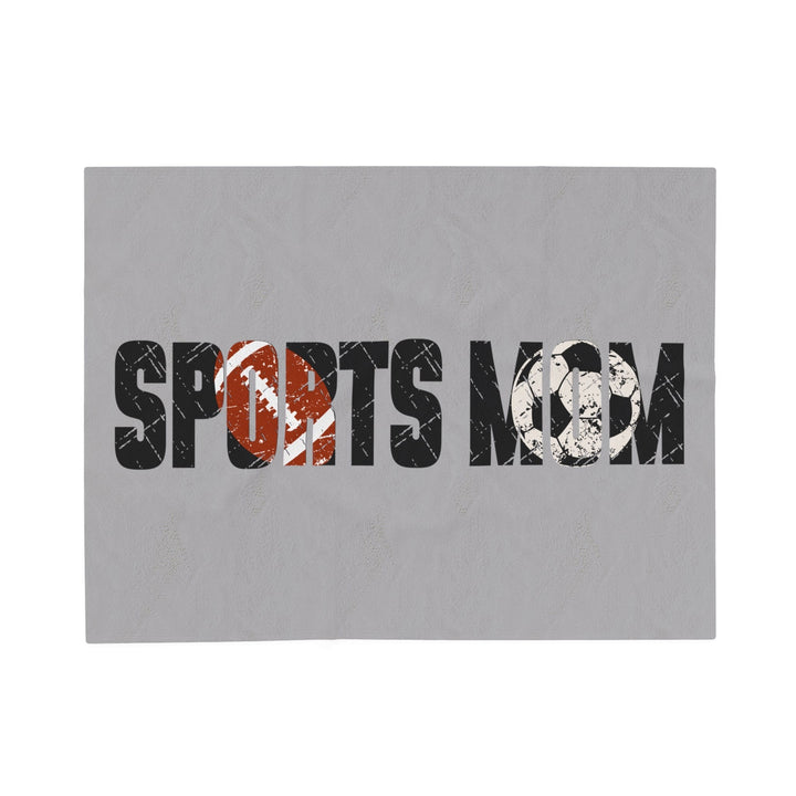 Sports Mom Plush Blanket