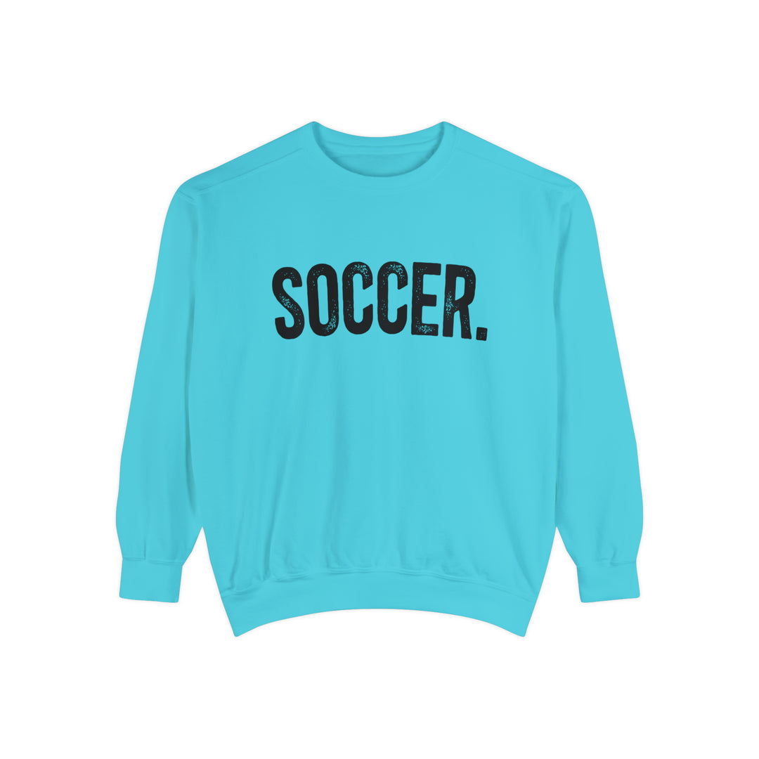 Rustic Design Soccer Unisex Adult Premium Crewneck Sweatshirt