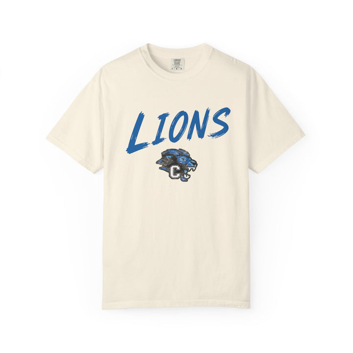 Canton Lions Football &amp; Cheer Unisex Adult Premium T-Shirt - Lions Design