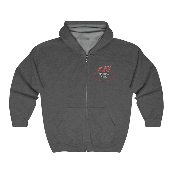 Key Martial Arts Unisex Adult Full Zip Hooded Sweatshirt