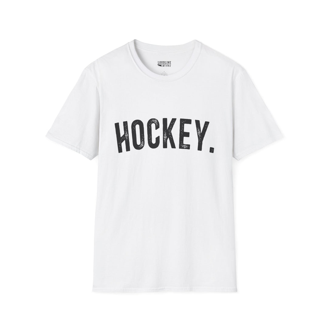 Rustic Design Hockey Unisex Adult T-Shirt