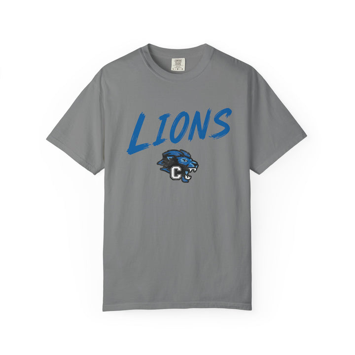 Canton Lions Football &amp; Cheer Unisex Adult Premium T-Shirt - Lions Design