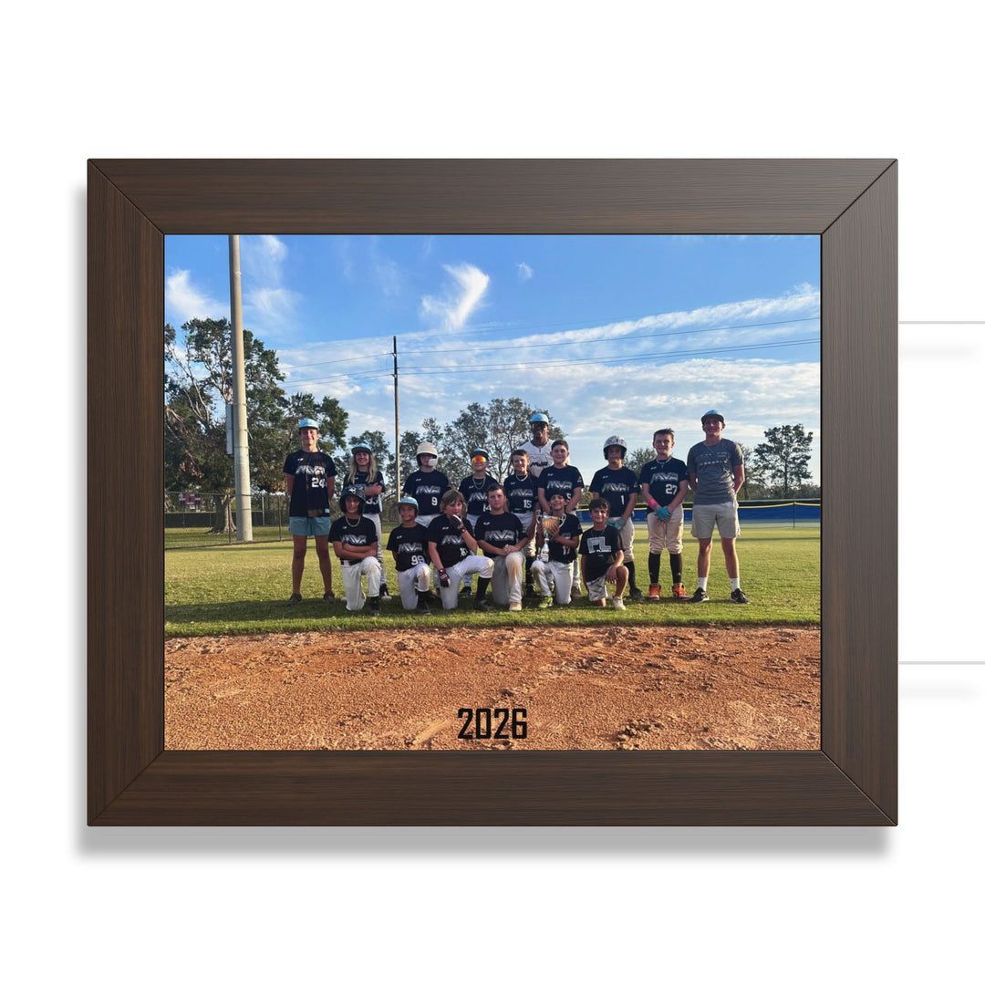 Coach/Team Custom Picture Framed Art