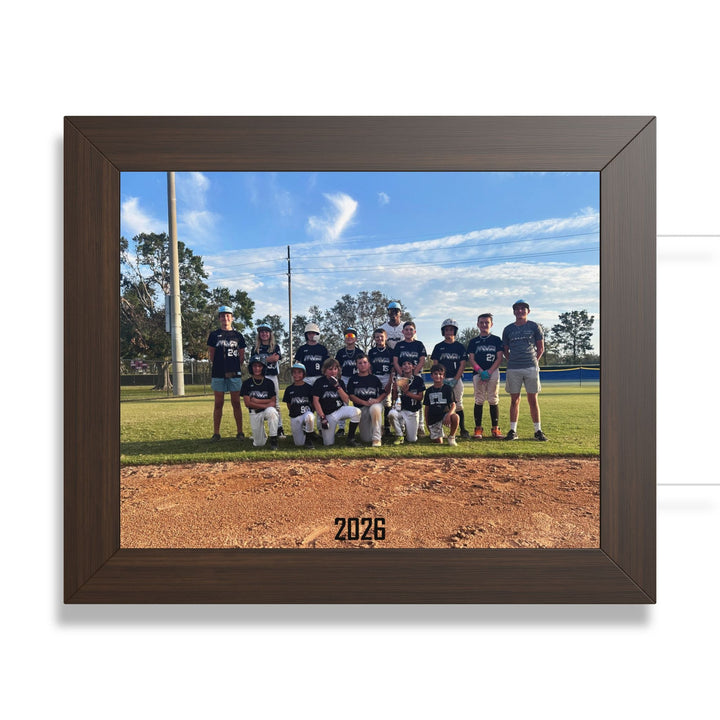 Coach/Team Custom Picture Framed Art