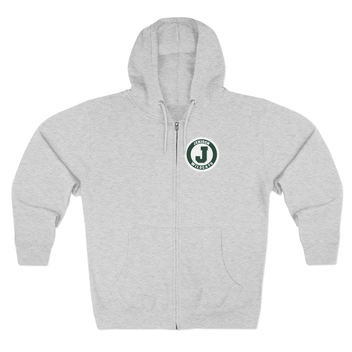 Jenison Girls Varsity Hockey Unisex Adult Fleece Zip Up Hoodie