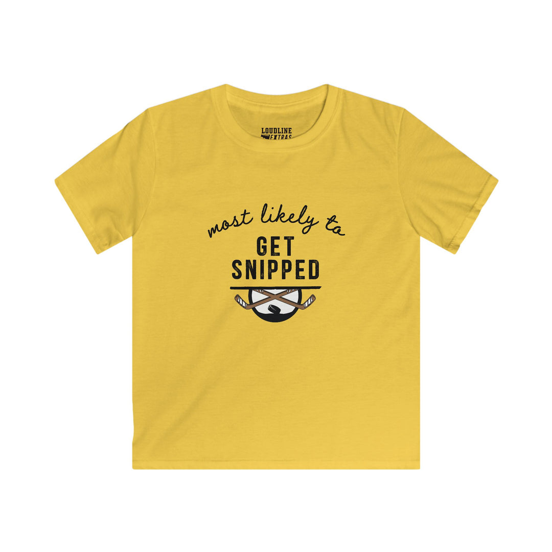 Most Likely To Hockey Youth Unisex T-Shirt