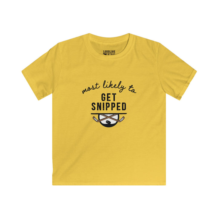 Most Likely To Hockey Youth Unisex T-Shirt