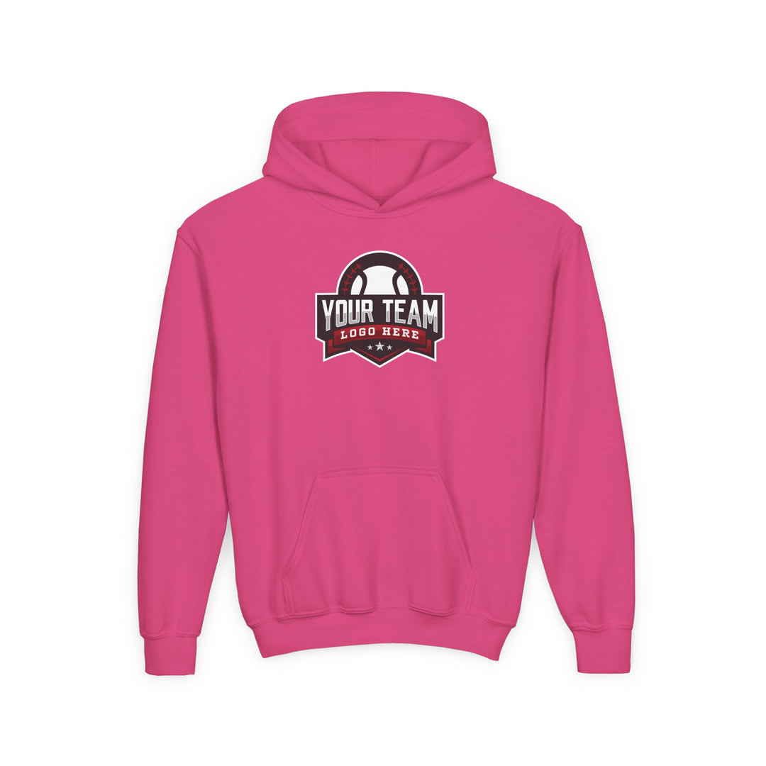 Unisex Youth Basic Hooded Sweatshirt