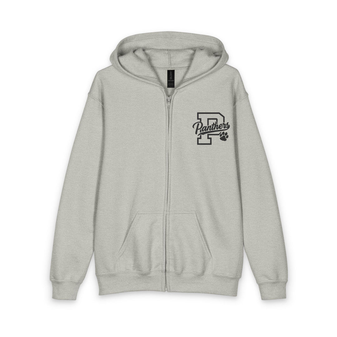 Crown Point Panthers Unisex Youth Full-Zip Hoodie