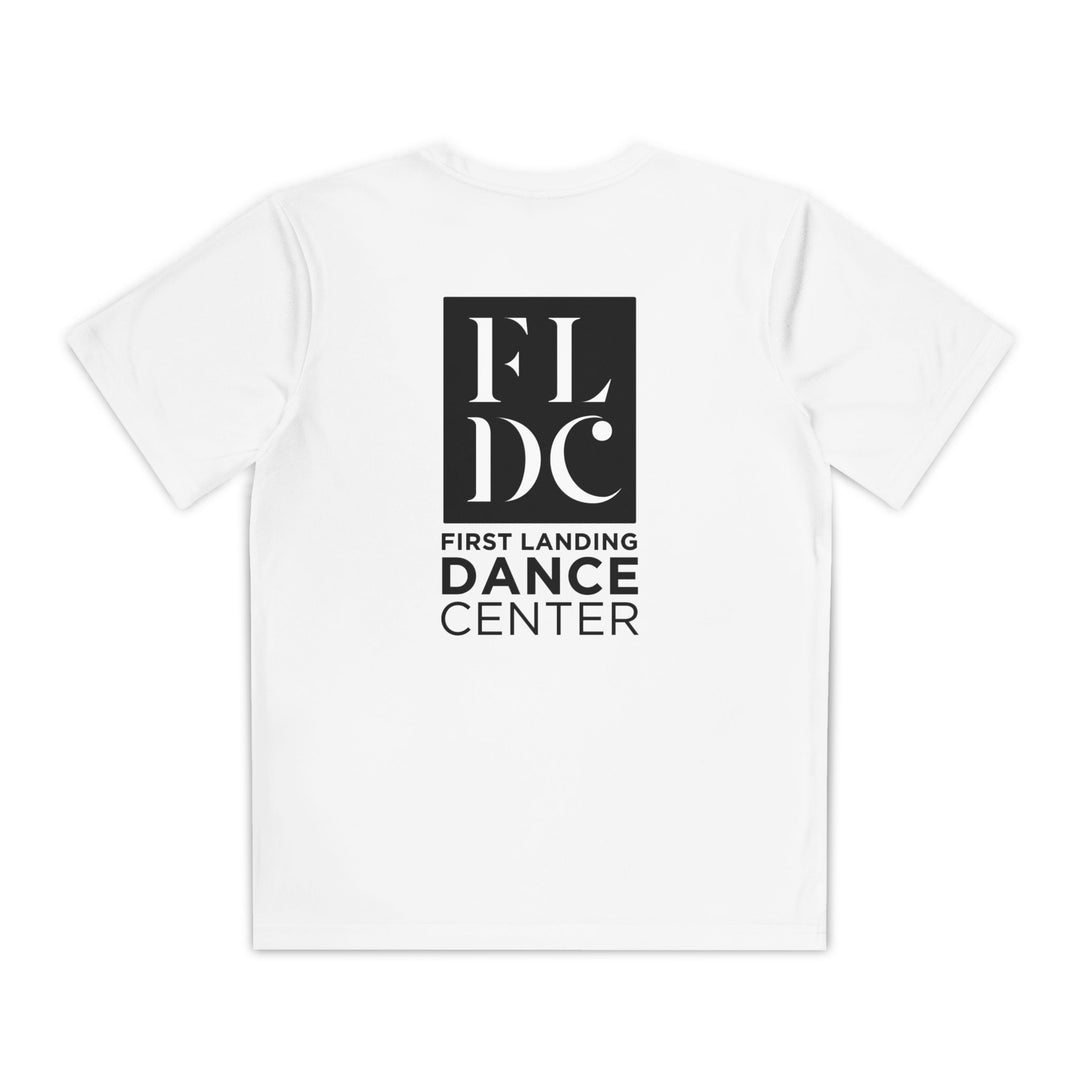 First Landing Center Dance Unisex Youth Moisture Wicking T-Shirt