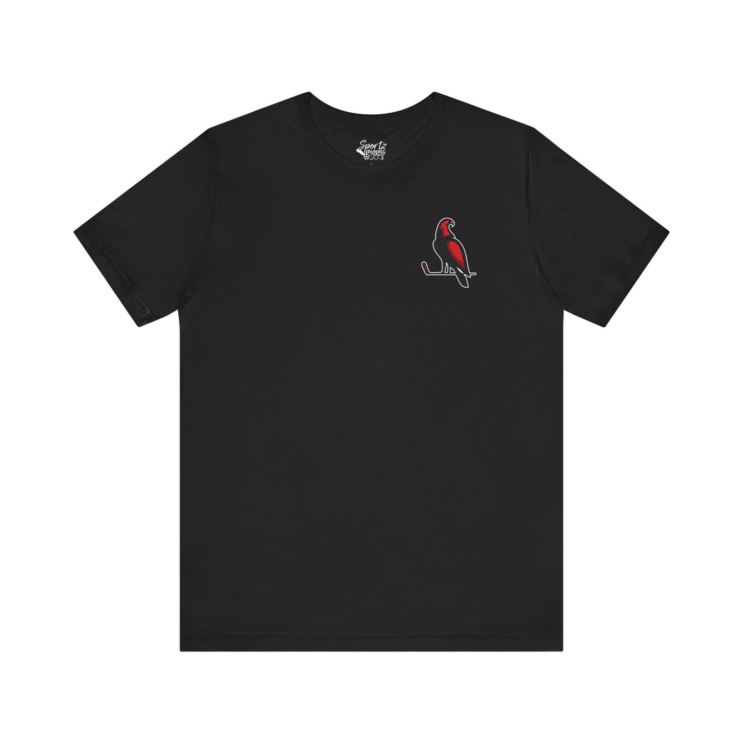 Wheeling Lightningbirds Unisex Adult Mid-Level T-Shirt - Bird Logo Only