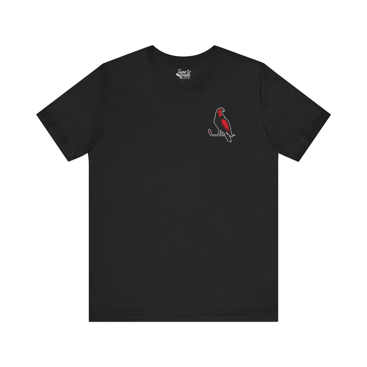 Wheeling Lightningbirds Unisex Adult Mid-Level T-Shirt - Bird Logo Only