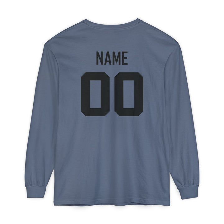 Canton Lions Football &amp; Cheer Unisex Adult Premium Long Sleeve - Big C Design