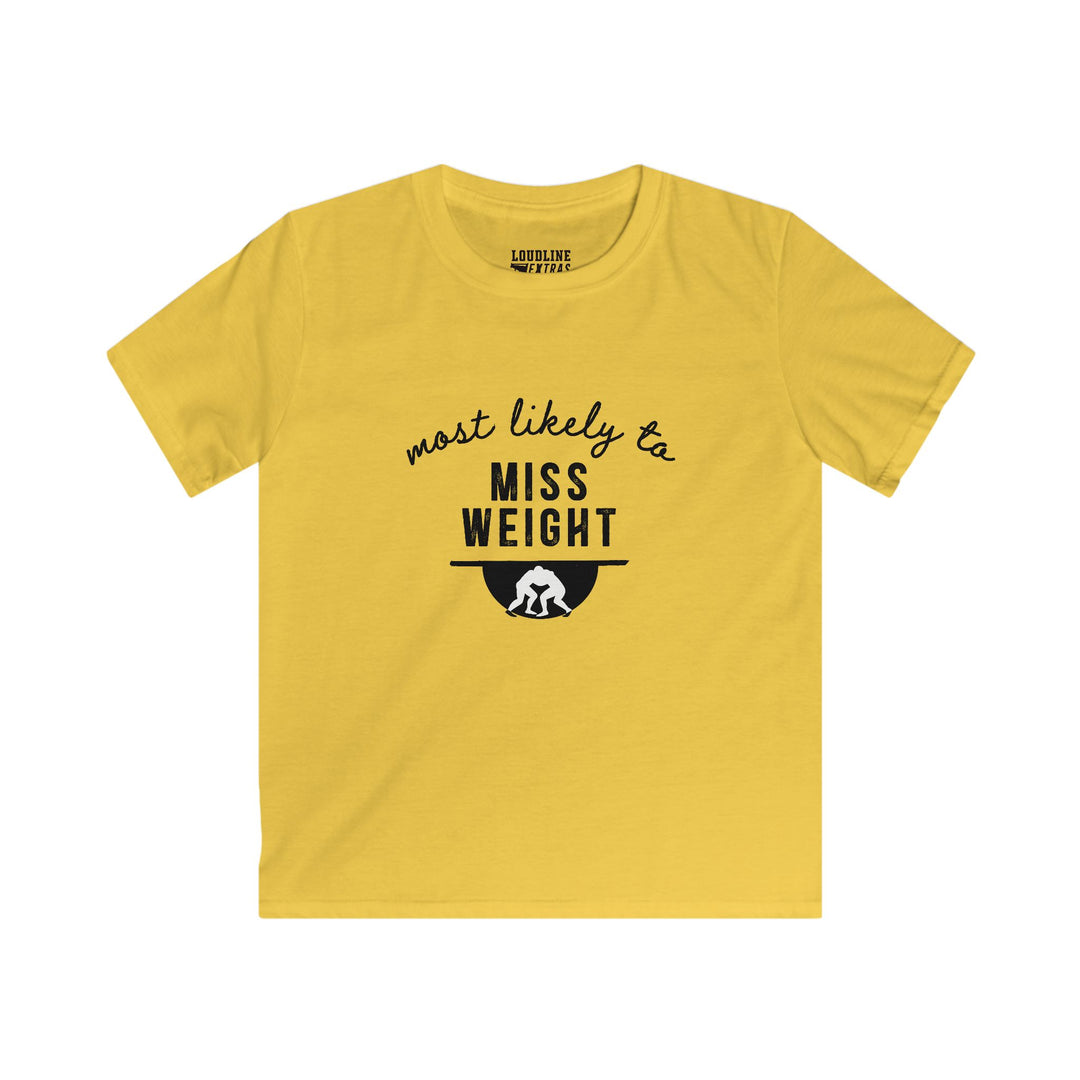 Most Likely To Wrestling Youth Unisex T-Shirt
