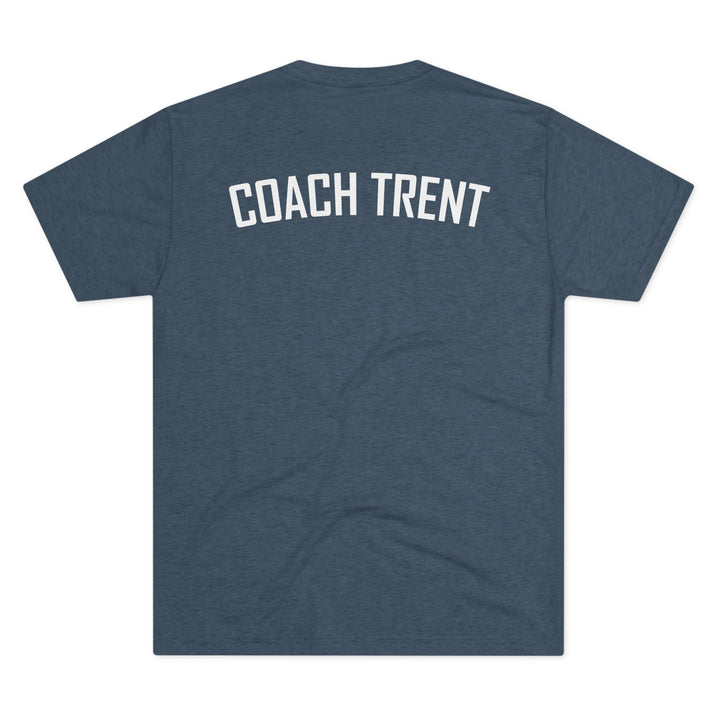 Coach Picture &amp; Name Unisex Tri-Blend T-Shirt