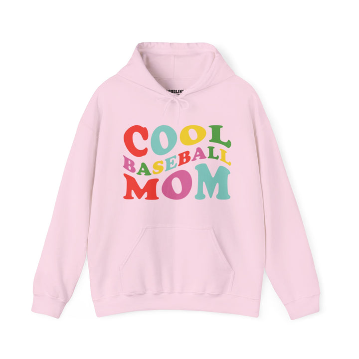 Cool Baseball Mom Unisex Adult Hooded Sweatshirt