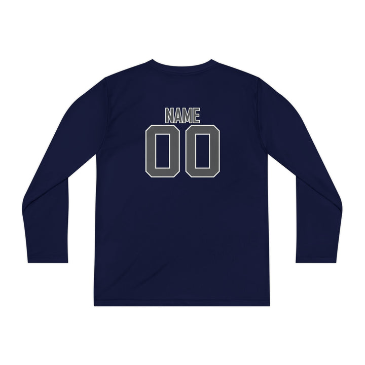 Edgewood Premier FC Unisex Youth Long Sleeve Competitor Moisture Wicking Shirt