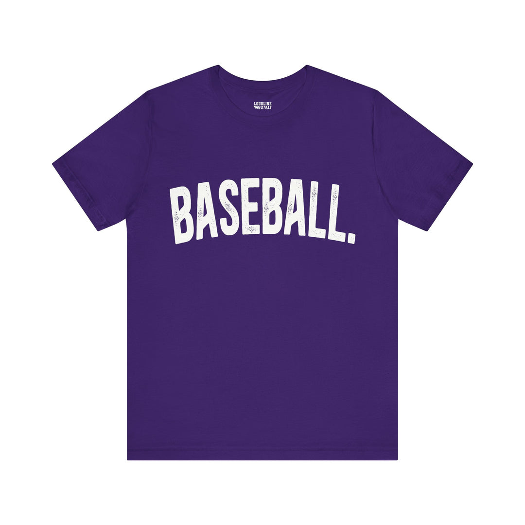 Rustic Design Baseball Unisex Adult T-Shirt