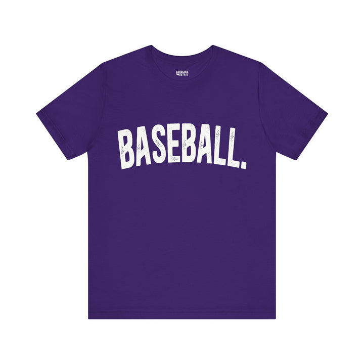 Rustic Design Baseball Unisex Adult T-Shirt