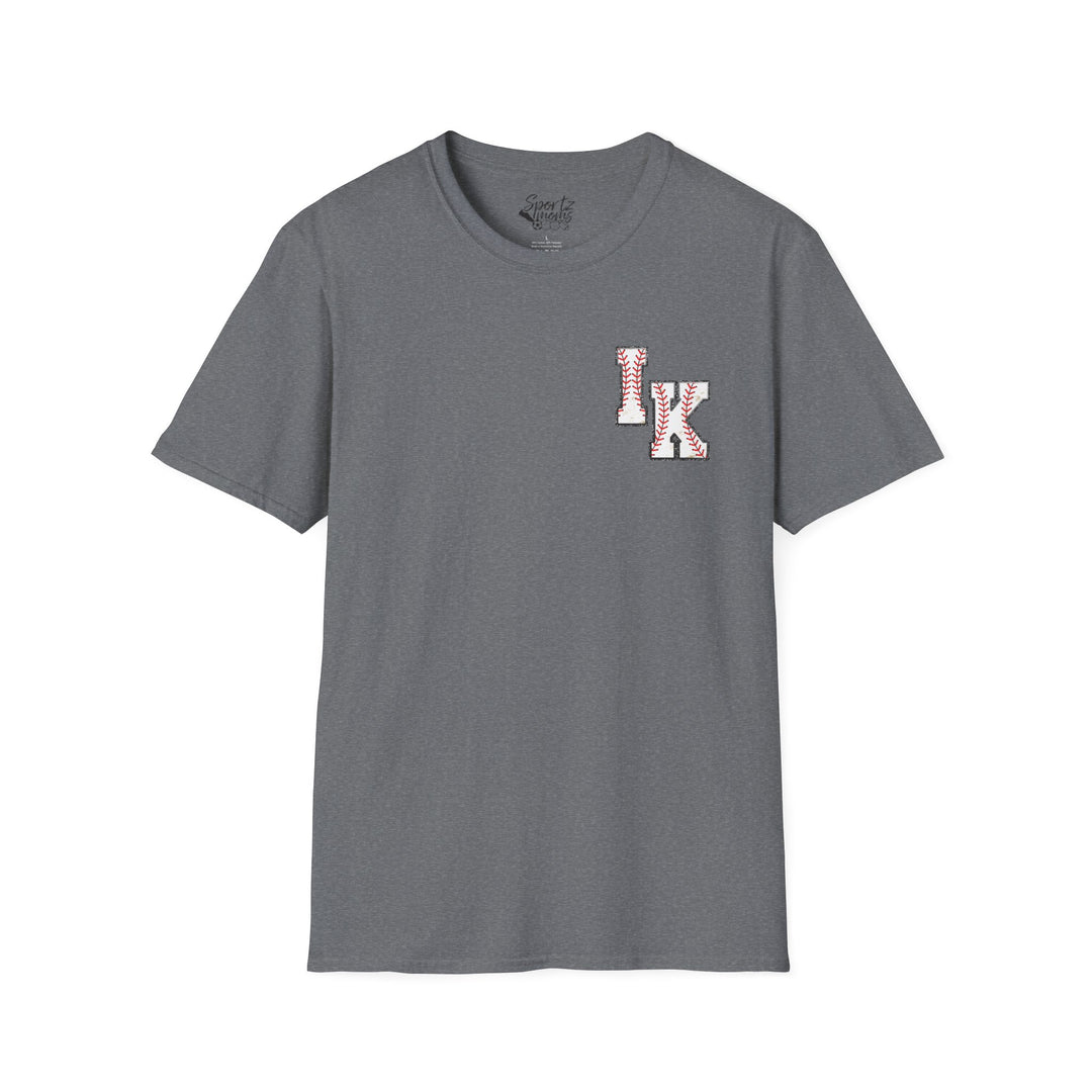 Iron Knights Adult Unisex T-Shirt w/Flag Design &amp; Name and Number on Back